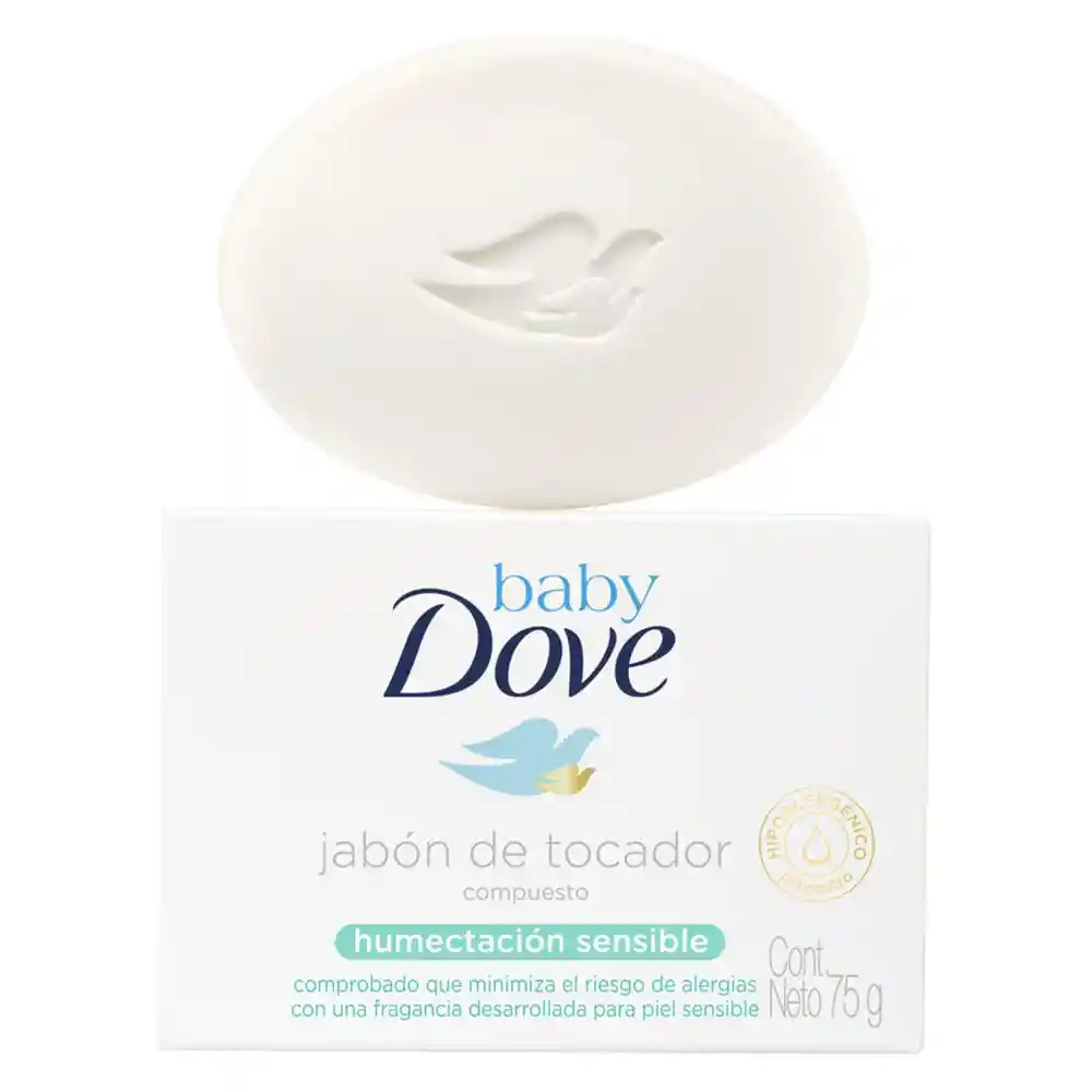 Dove Baby Jabón Barra Hidratación Sensible 75g