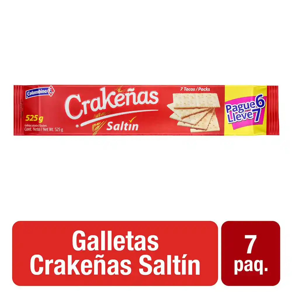 Crakeñas Galleta Saltin