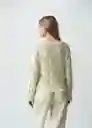 Saco Tejido Mujer Crudo Marfil Claro Talla L 482G093 Naf Naf