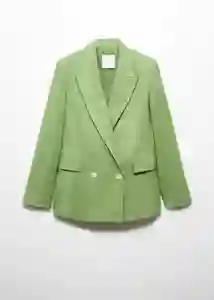 Blazer Americana Tempoli Verde Talla XL Mujer Mango