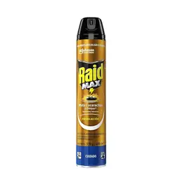 Raid Max Insecticida Aerosol Mata Insectos Rastreros