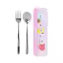 Juego de Cubierto Baby Serie Bt21 Miniso