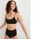 Bralette Negro Talla: MEDIUM American Eagle