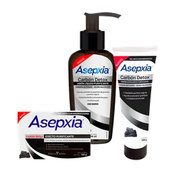 Combo Asepxia Carbón Detox