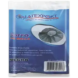 Latexport Gorro Malla Negro