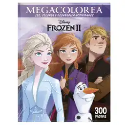 Frozen Ii Megacolorea 300 Paginas 3j Media