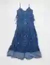 Vestido Mujer Azul Talla Small 8677421 American Eagle