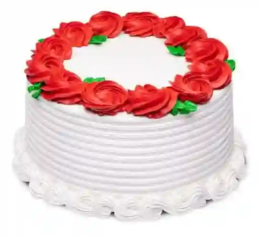 Ramo Torta/Cake de Vainilla de Rosas 8 Members Selection