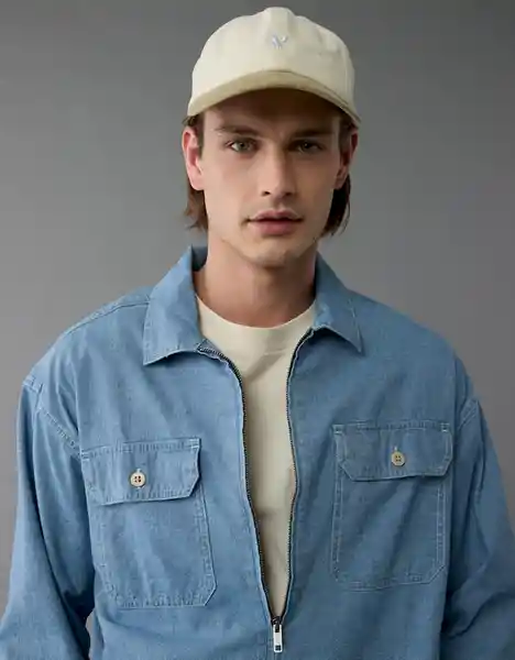 Camisa Hombre Azul Talla: MEDIUM 2880401 American Eagle