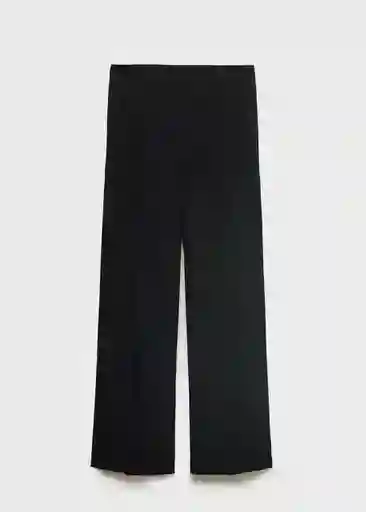 Pantalón Carla Negro Talla 36 Mujer Mango