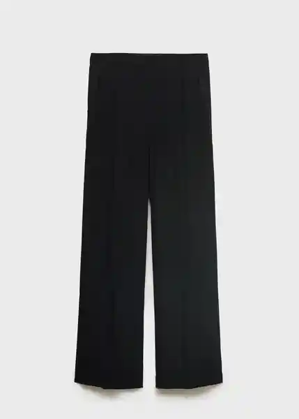 Pantalón Carla Negro Talla 36 Mujer Mango