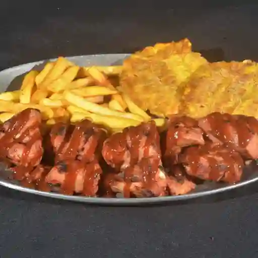 Costillas bbq 400 gr
