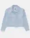 Camisa Mujer Azul Talla Large 6409401 American Eagle