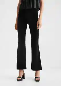 Leggings Flare Negro Talla 18 Teen Niñas Mango