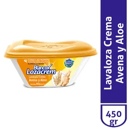 Blancox Lavaplatos en Crema Lozacrem Avena y Aloe