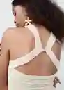 Top Molino Crudo Talla S Mujer Mango