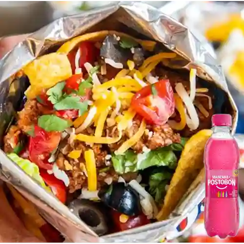 Combo Dorifries Doble Proteina +Postobón Manzana 250ml