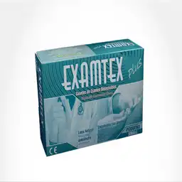 Examtex Guantes de Examen Desechables Talla S