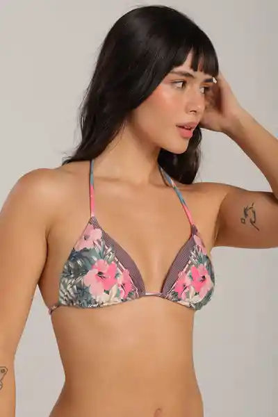 Top Venice Estela Placed Mujer Talla S Oneill