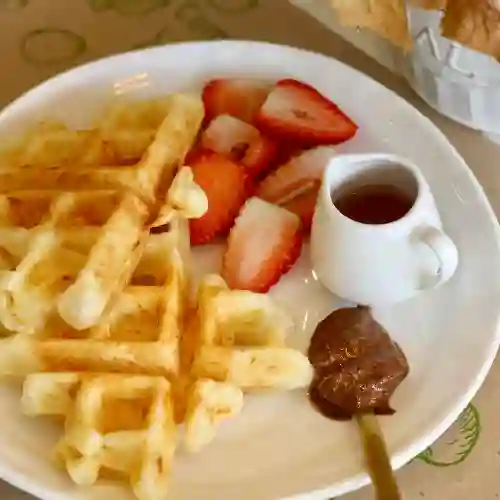 Waffles de Yuca