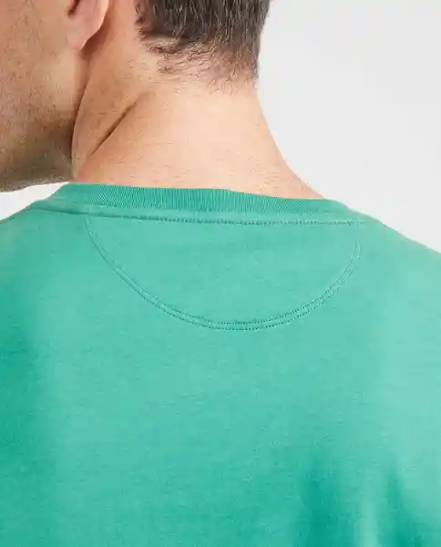 Camiseta Runthentic Graphict Verde Cebollín Oscuro S Chevignon