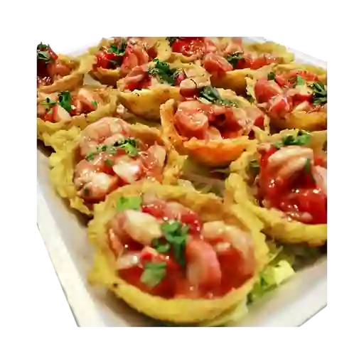 Patacones Camaroneros