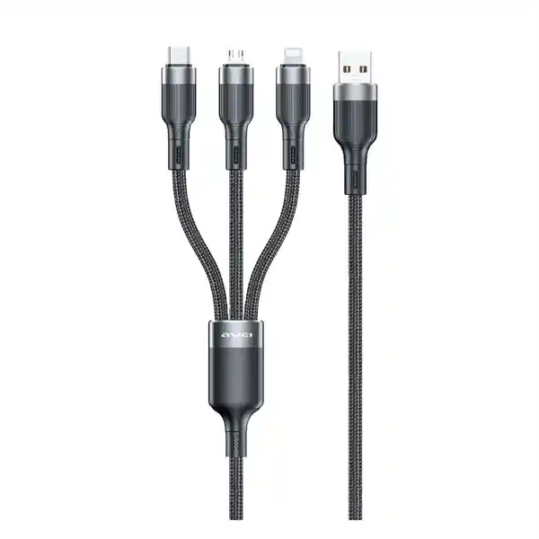 Awei Cable Tipo C Usb Micro Lighting Cl-975