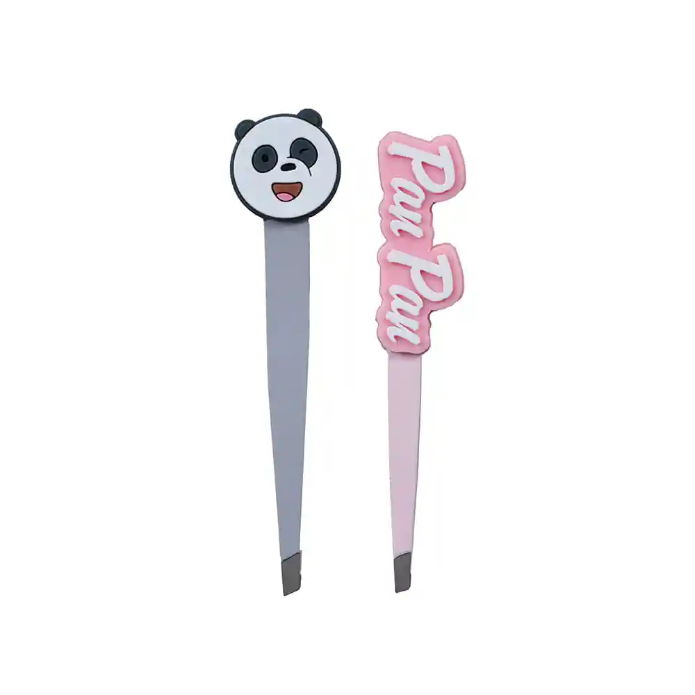 Pinza Para Cejas we Bare Bears Panda 5.0 Miniso