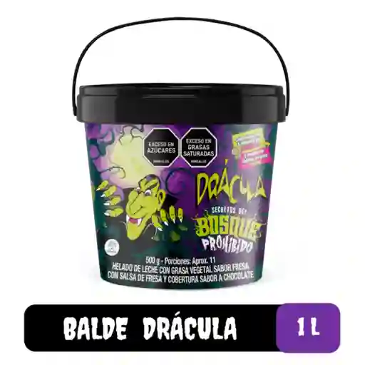 Crem Helado Drácula Vaso Secretos Del Bosque Prohibido