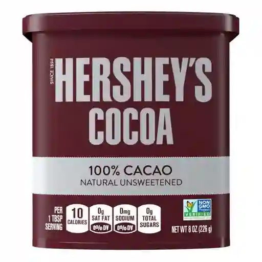 Hersheys Chocolate en Polvo 100 % Cacao