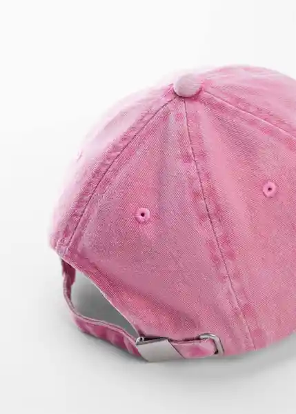 Gorra Monaco Rosa Talla 99 Mujer Mango