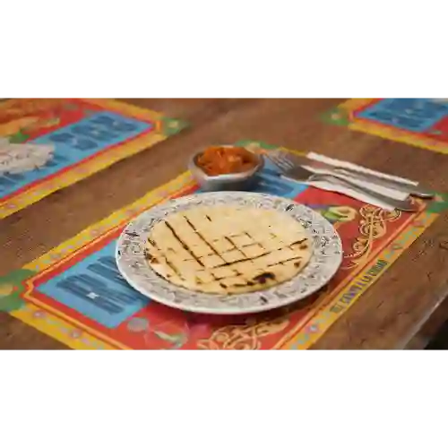 Arepa con Hogao