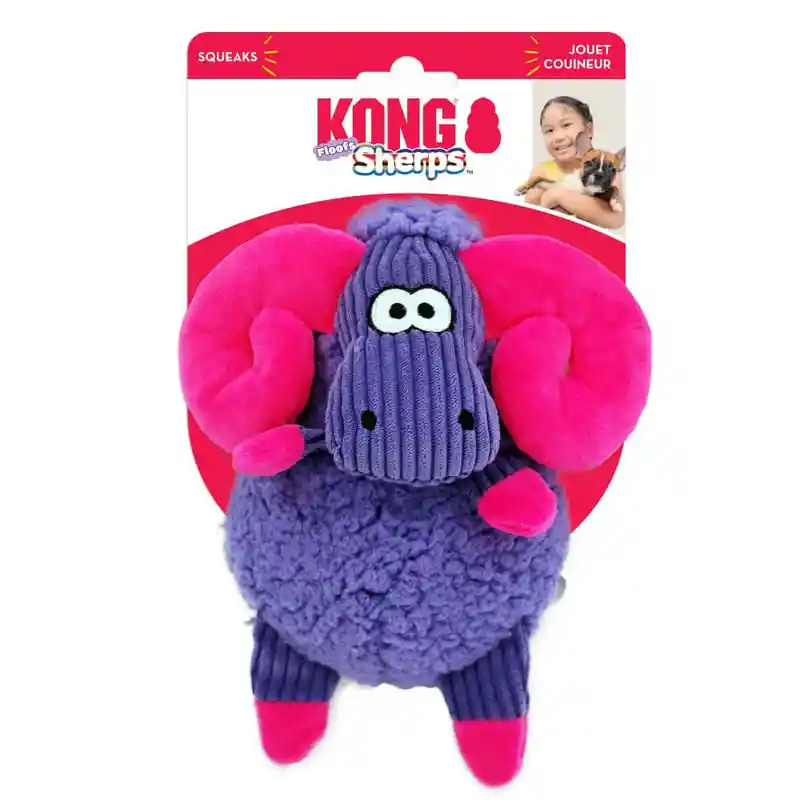 Kong Peluche Sherps Floofs Big Horn Medium