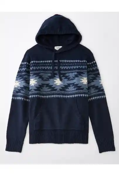 Suéter Hombre Azul Talla SMALL American Eagle