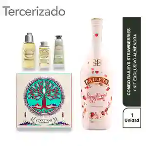 Combo Baileys Strawberries + Kit Exclusivo Almendra Loccitane