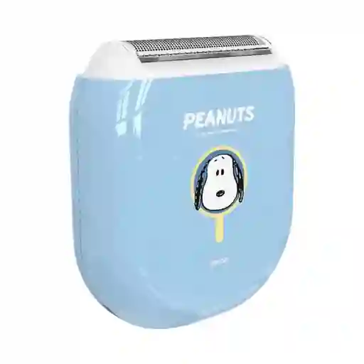 Depiladora Recargable Tipo C Snoopy Colorful Life Azul Miniso