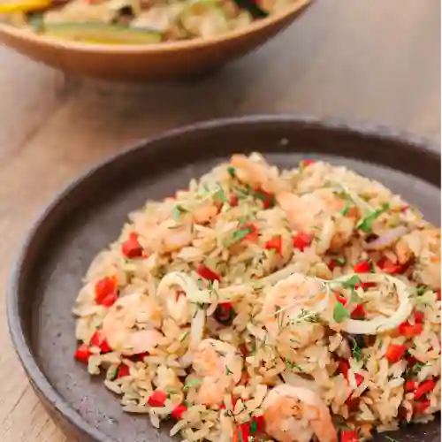 Arroz Chaufa de Mariscos