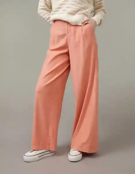 Pantalón Mujer Rosa Talla: 2 Long American Eagle