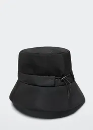 Gorro Dido Negro Talla 99 Mujer Mango