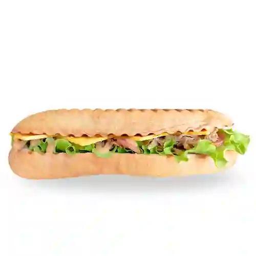 Sandwich Pulled Pork Tipo Cubano