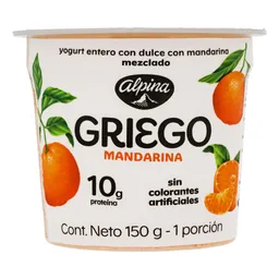 Alpina Yogurt Griego Mandarina