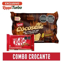 Combo Cocosette 8 Und + Kit Kat