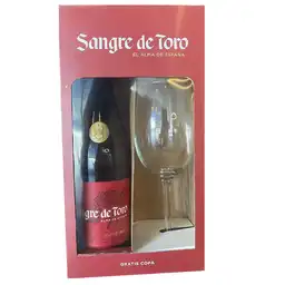 Sangre de Toro Vino Tinto + Copa
