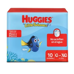 Pañales Huggies Little Swimmers Etapa 3-4/G-XG 10 Und