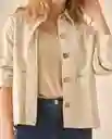 Chaqueta Crudo Novia Claro Talla S 423G008 Esprit