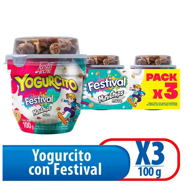 Yogurt Freskaleche Yogurcito Con Festival