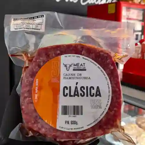 Carne de Hamburguesa Clásica