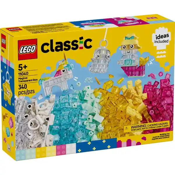 Set Construcción Caja de Magia Transparente Lego