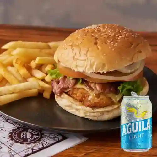Combo Kit Kof Pollo/Crispi Especial + Aguila Light 330ml