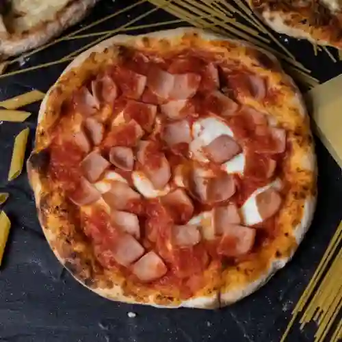 Pizza Botas Personal (jamón y Queso)